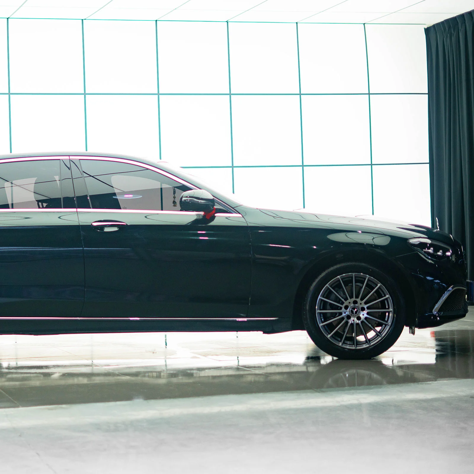 Glossy Metallic Royal Green Color PPF (Paint Protection Film) - Image 6
