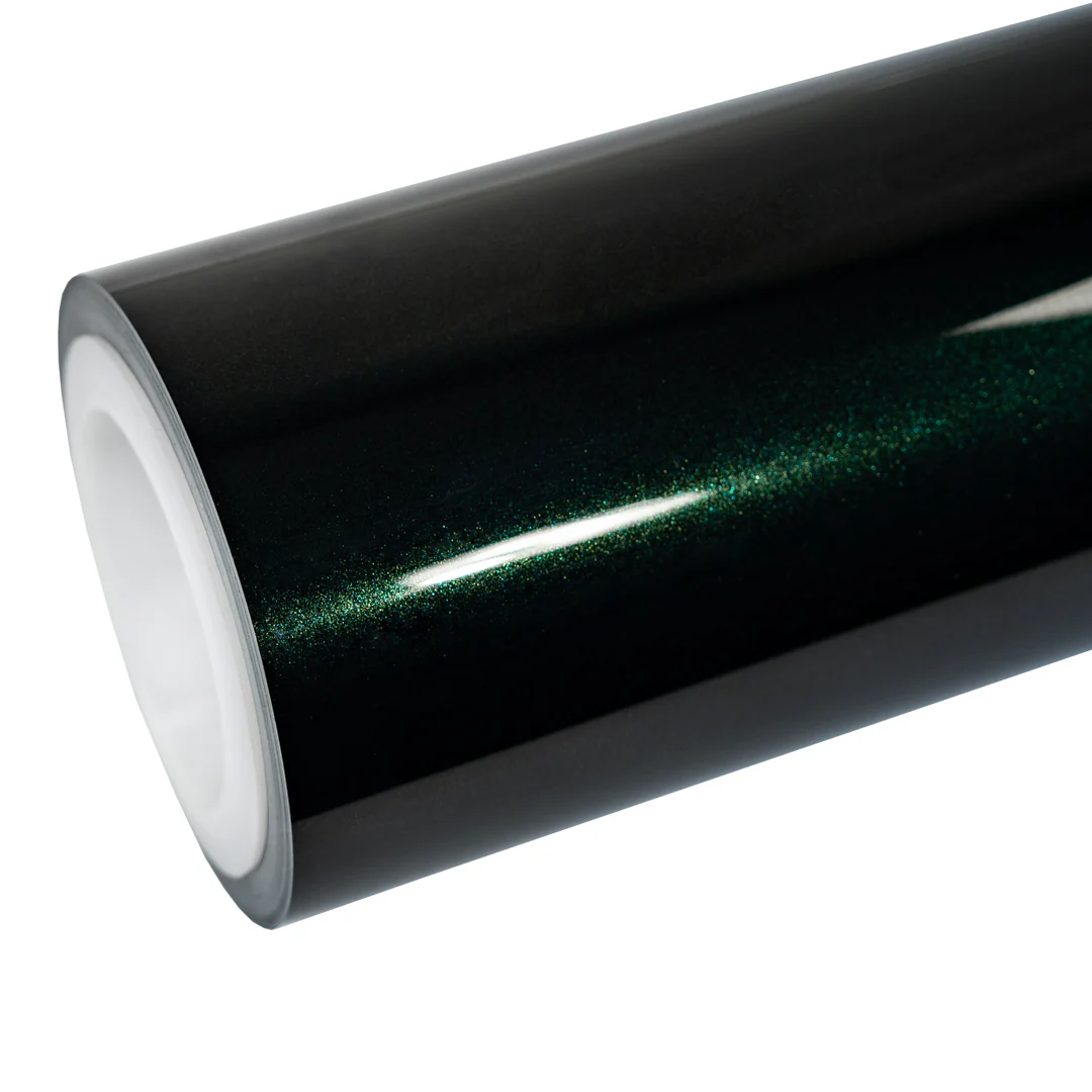Glossy Metallic Royal Green Color PPF (Wet Application)