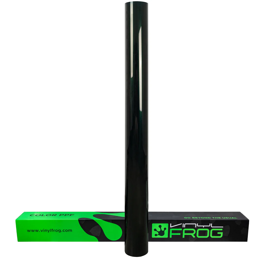 Glossy Metallic Royal Green Color PPF (Wet Application) - Image 11