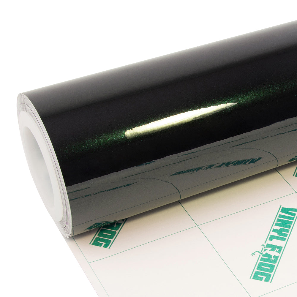 Glossy Metallic Royal Green Vinyl Wrap - Image 11