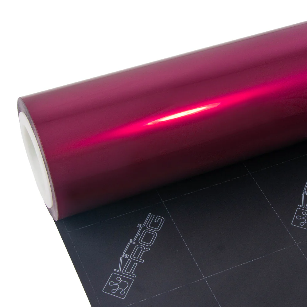 Glossy Metallic Rubellite Purple Vinyl Wrap - Image 14