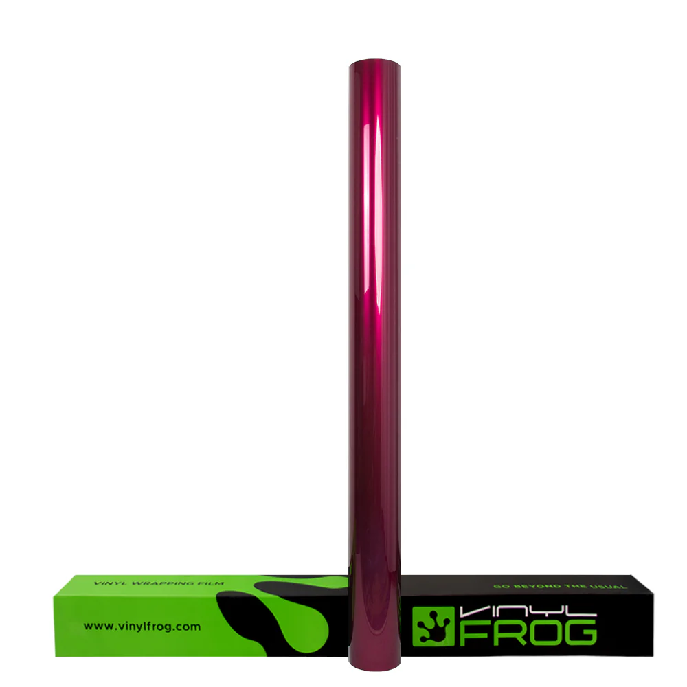 Glossy Metallic Rubellite Purple Vinyl Wrap - Image 17