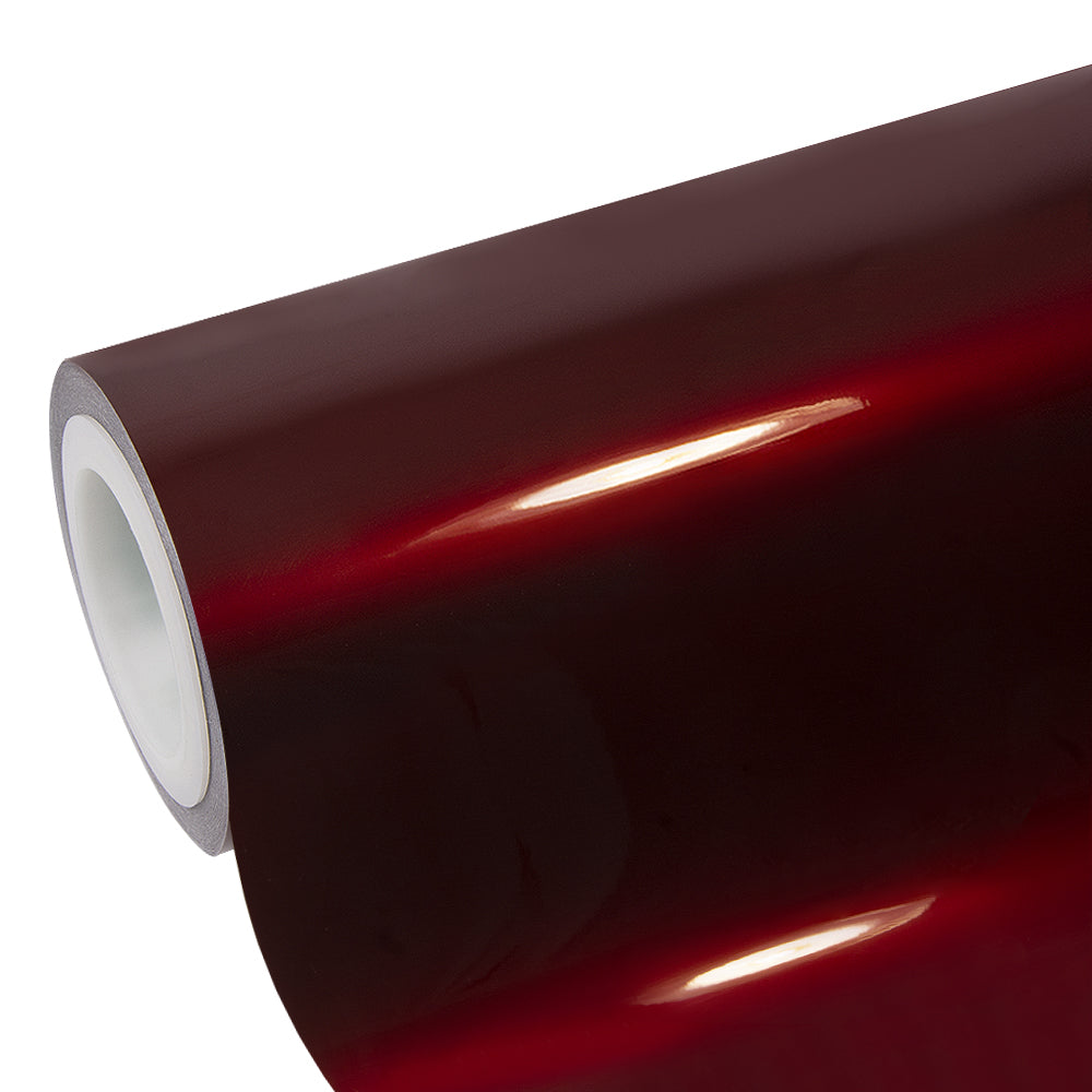 Glossy Metallic Rufous Red Vinyl Wrap - Image 8