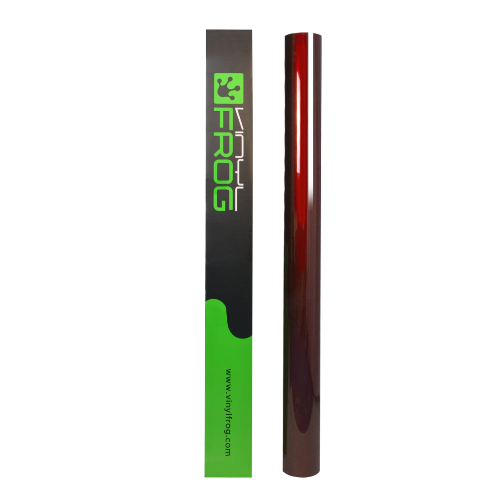 Glossy Metallic Rufous Red Vinyl Wrap - Image 9