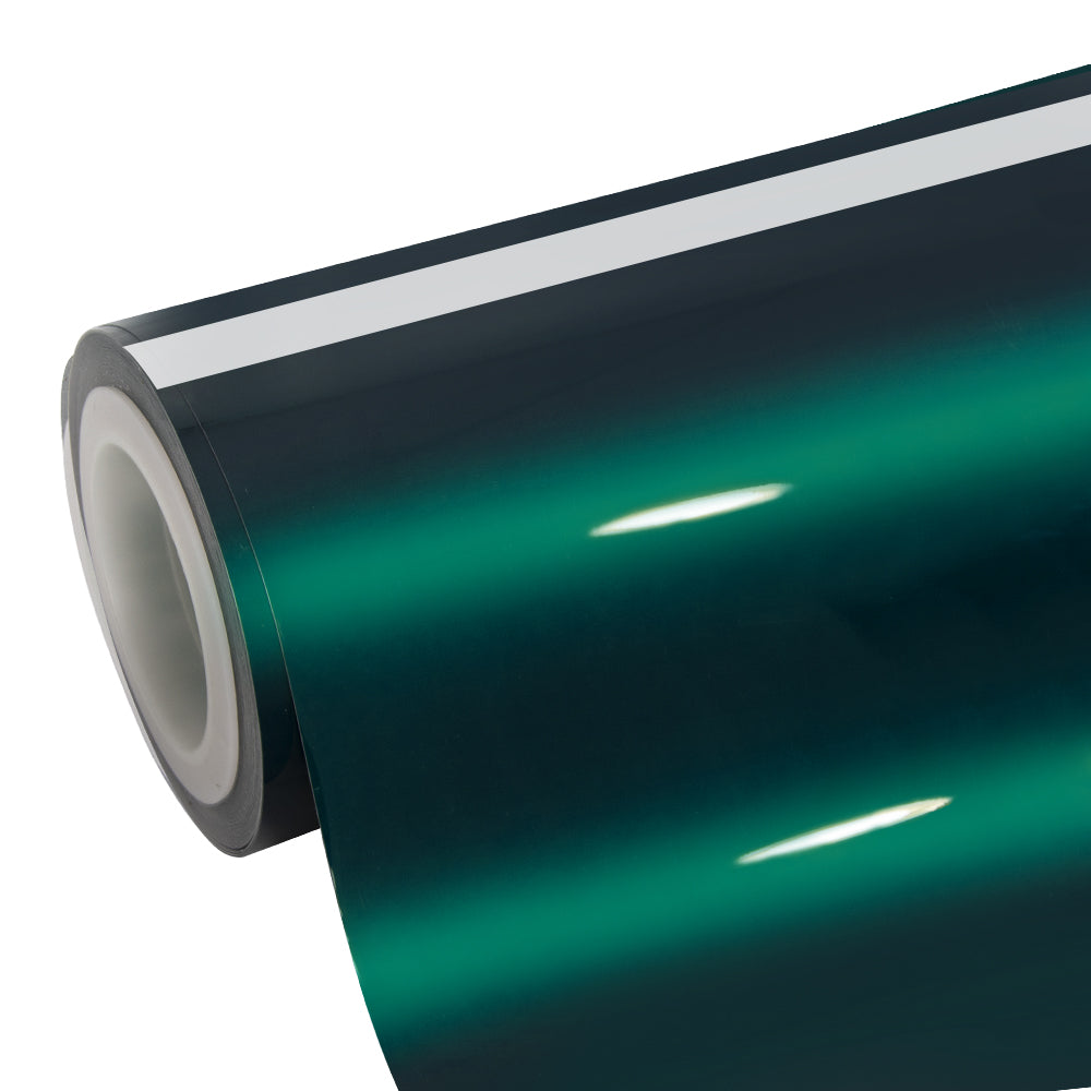 Glossy Metallic Spanish Viridian Vinyl Wrap - Image 6