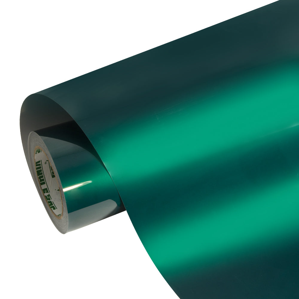 Glossy Metallic Spanish Viridian Vinyl Wrap - Image 8