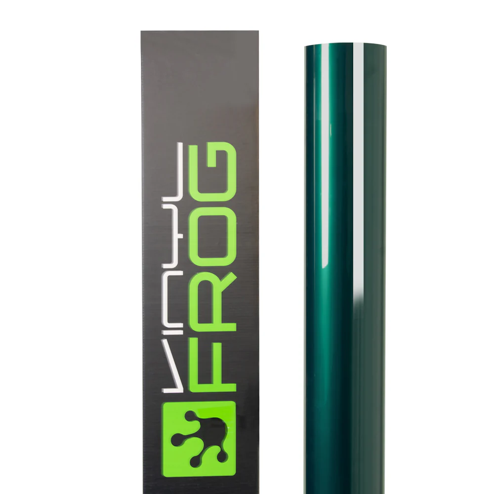 Glossy Metallic Spanish Viridian Vinyl Wrap - Image 9