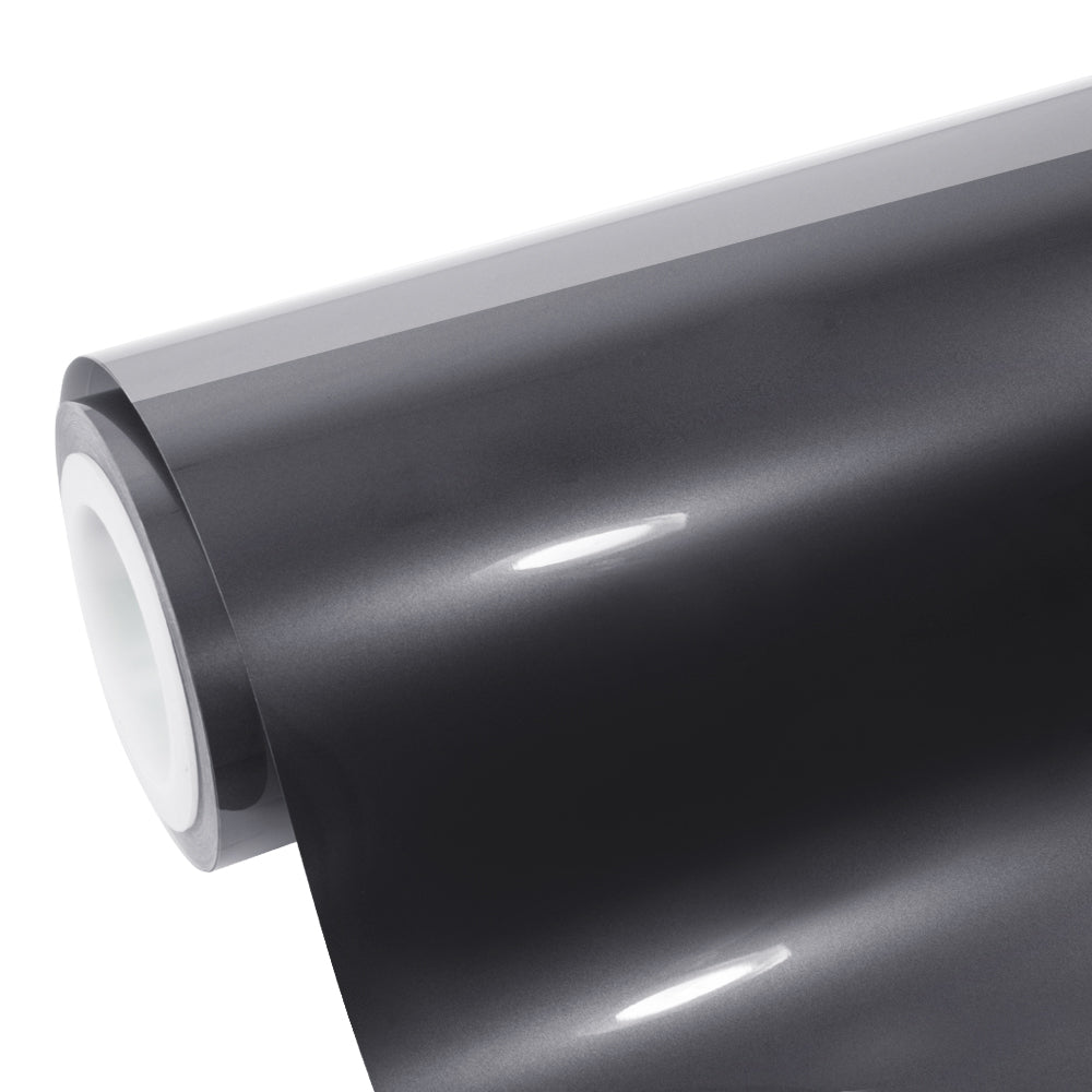 Glossy Metallic Stone Gray Vinyl Wrap - Image 7