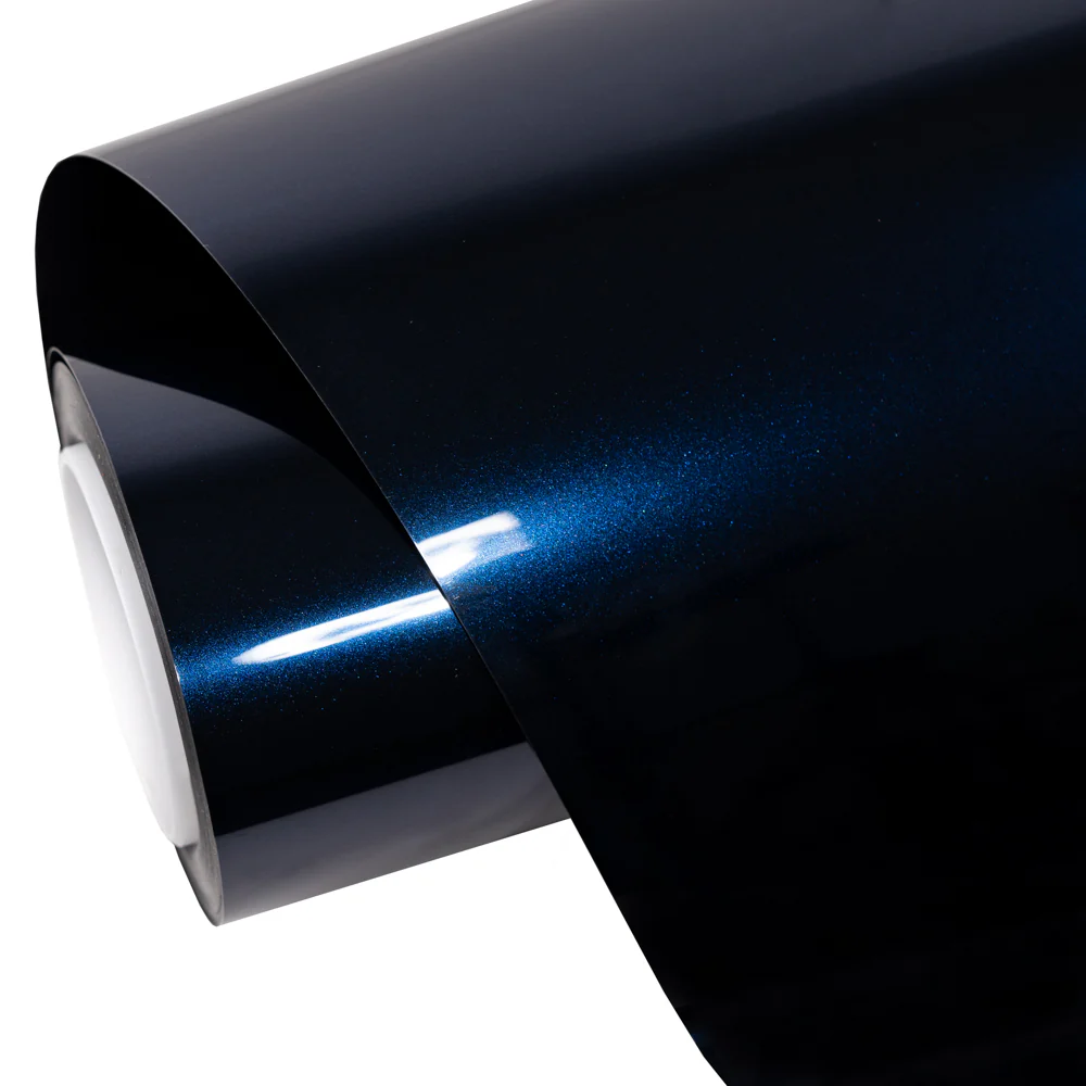 Glossy Metallic Tanzanite Blue Color PPF (Paint Protection Film) - Image 10