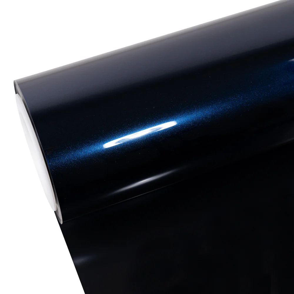 Glossy Metallic Tanzanite Blue Color PPF (Paint Protection Film) - Image 11