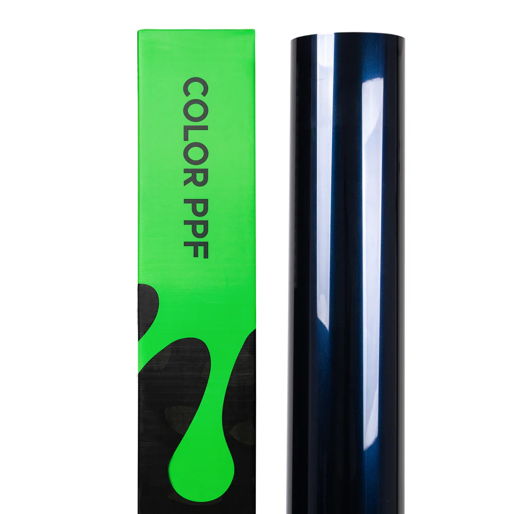 Glossy Metallic Tanzanite Blue Color PPF (Paint Protection Film) - Image 14