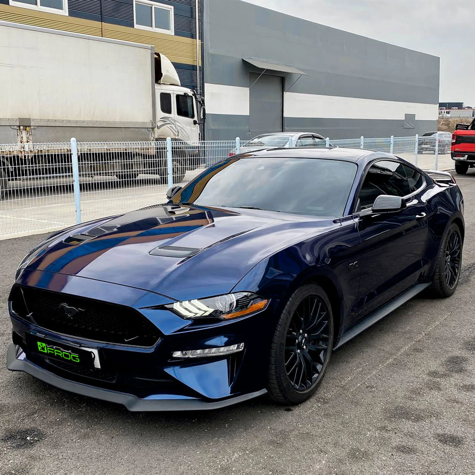 Glossy Metallic Tanzanite Blue Color PPF (Paint Protection Film) - Image 3