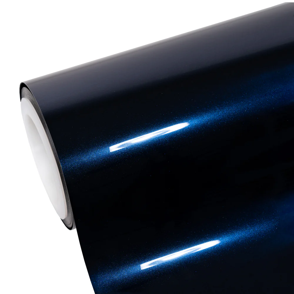 Glossy Metallic Tanzanite Blue Color PPF (Paint Protection Film) - Image 9