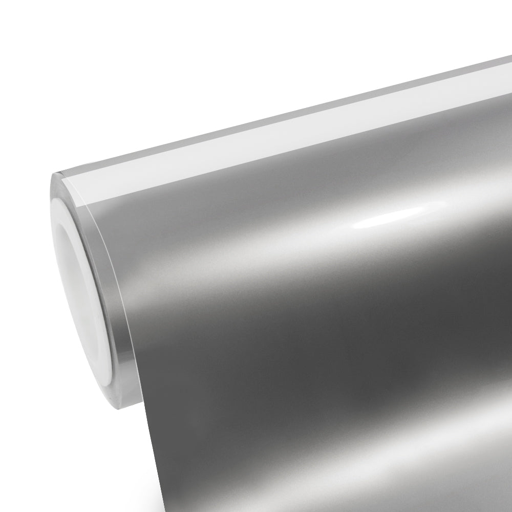 Glossy Metallic Unicorn Silver Vinyl Wrap - Image 8