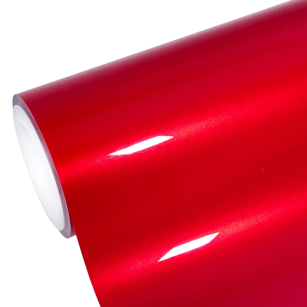 Glossy Metallic Vampire Red Color PPF (Wet Application) - Image 2