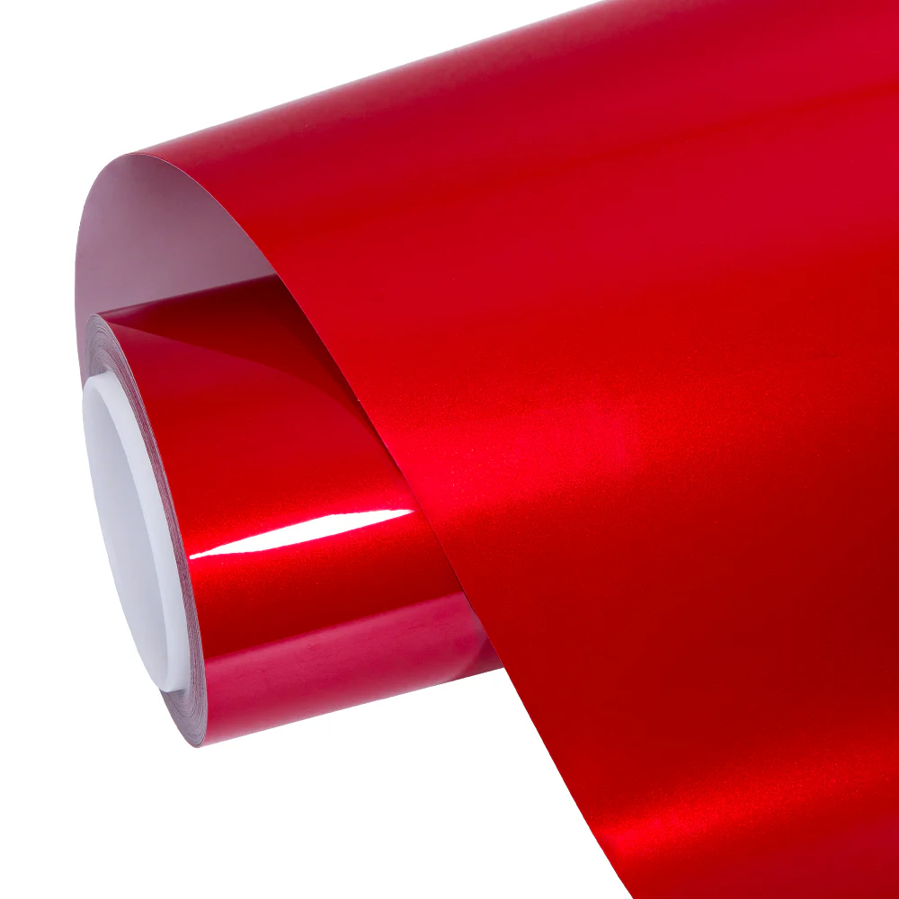 Glossy Metallic Vampire Red Color PPF (Wet Application) - Image 3