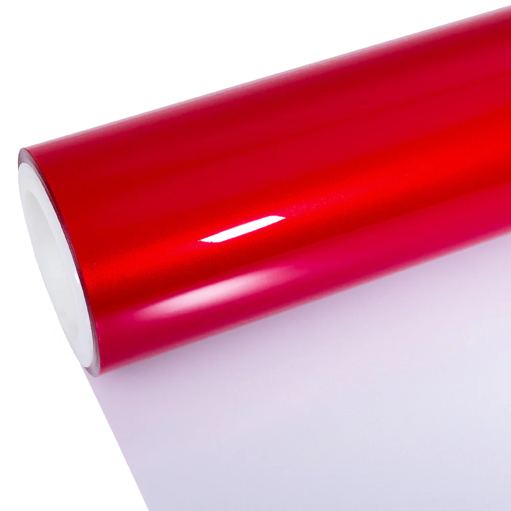 Glossy Metallic Vampire Red Color PPF (Wet Application) - Image 4