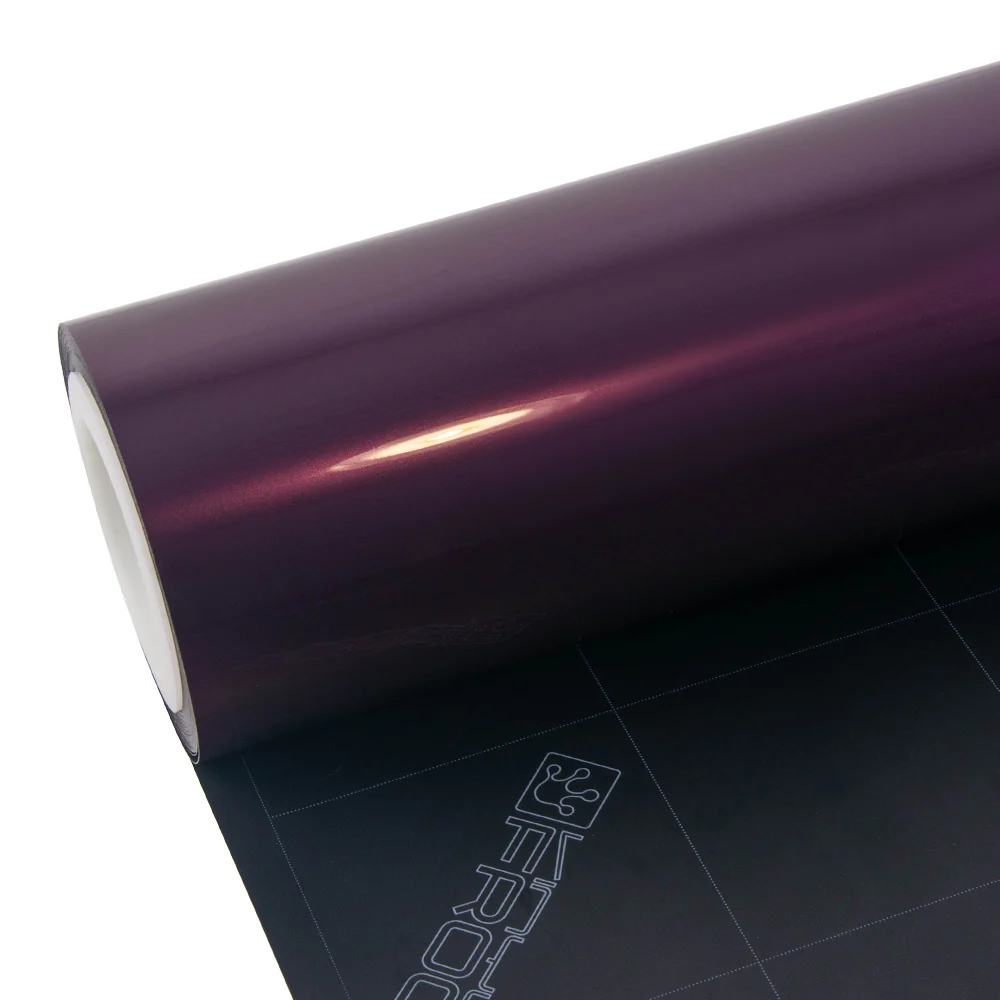 Glossy Metallic Victoria Violet Vinyl Wrap - Image 6