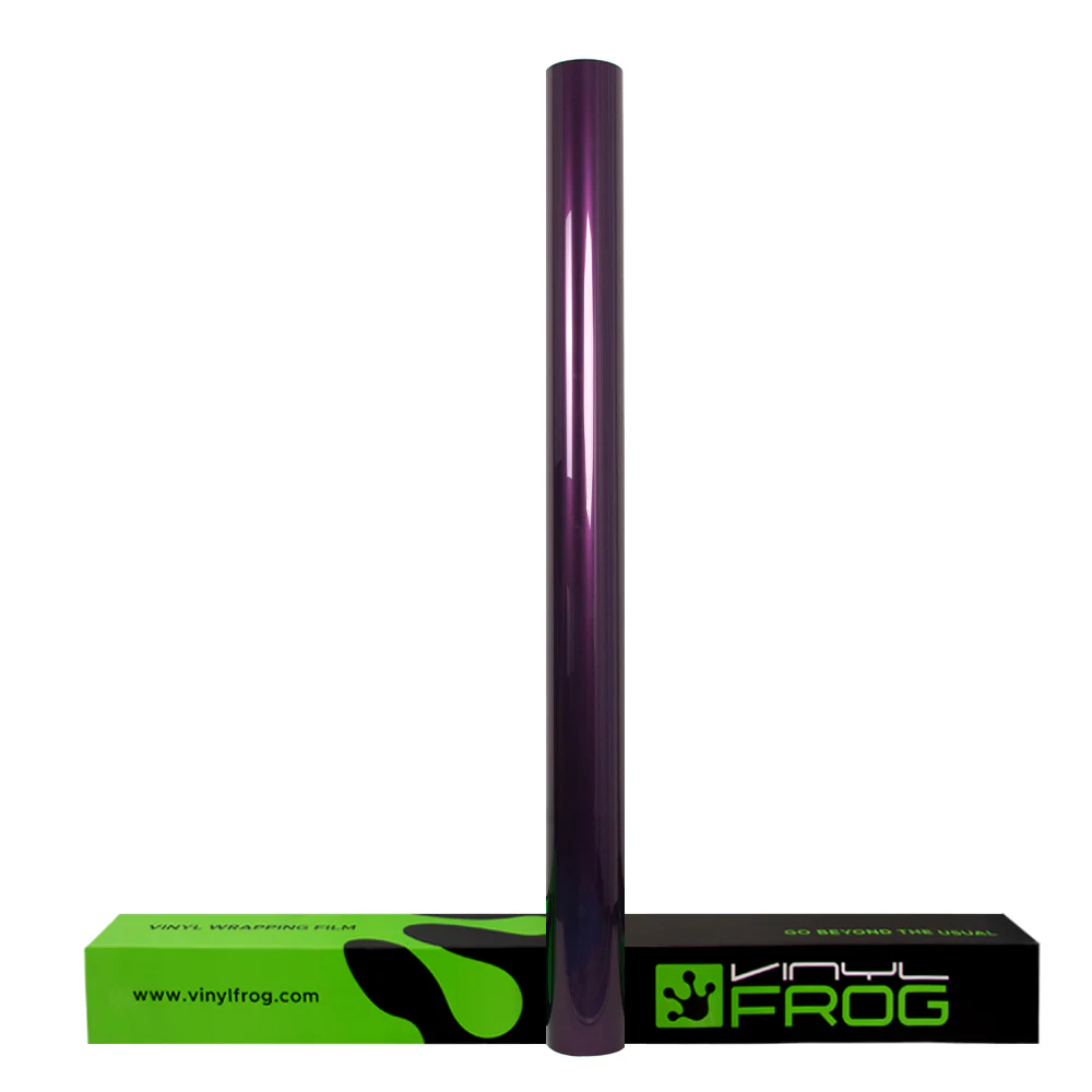 Glossy Metallic Victoria Violet Vinyl Wrap - Image 7