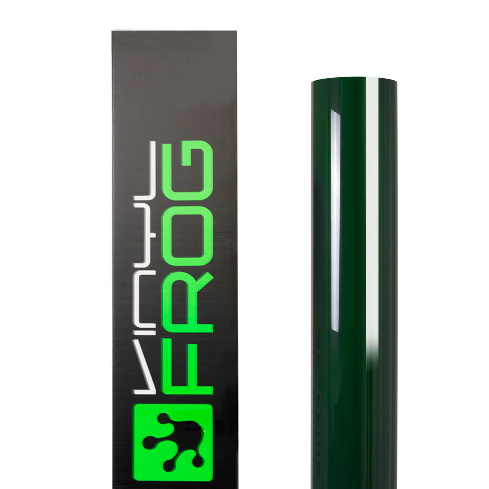 High Glossy Vintage Racing Green Vinyl Wrap - Image 14