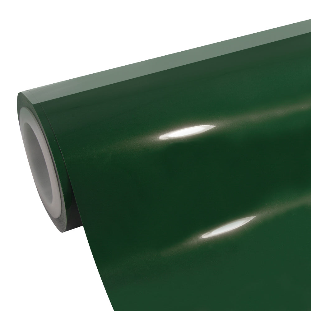 High Glossy Vintage Racing Green Vinyl Wrap - Image 9