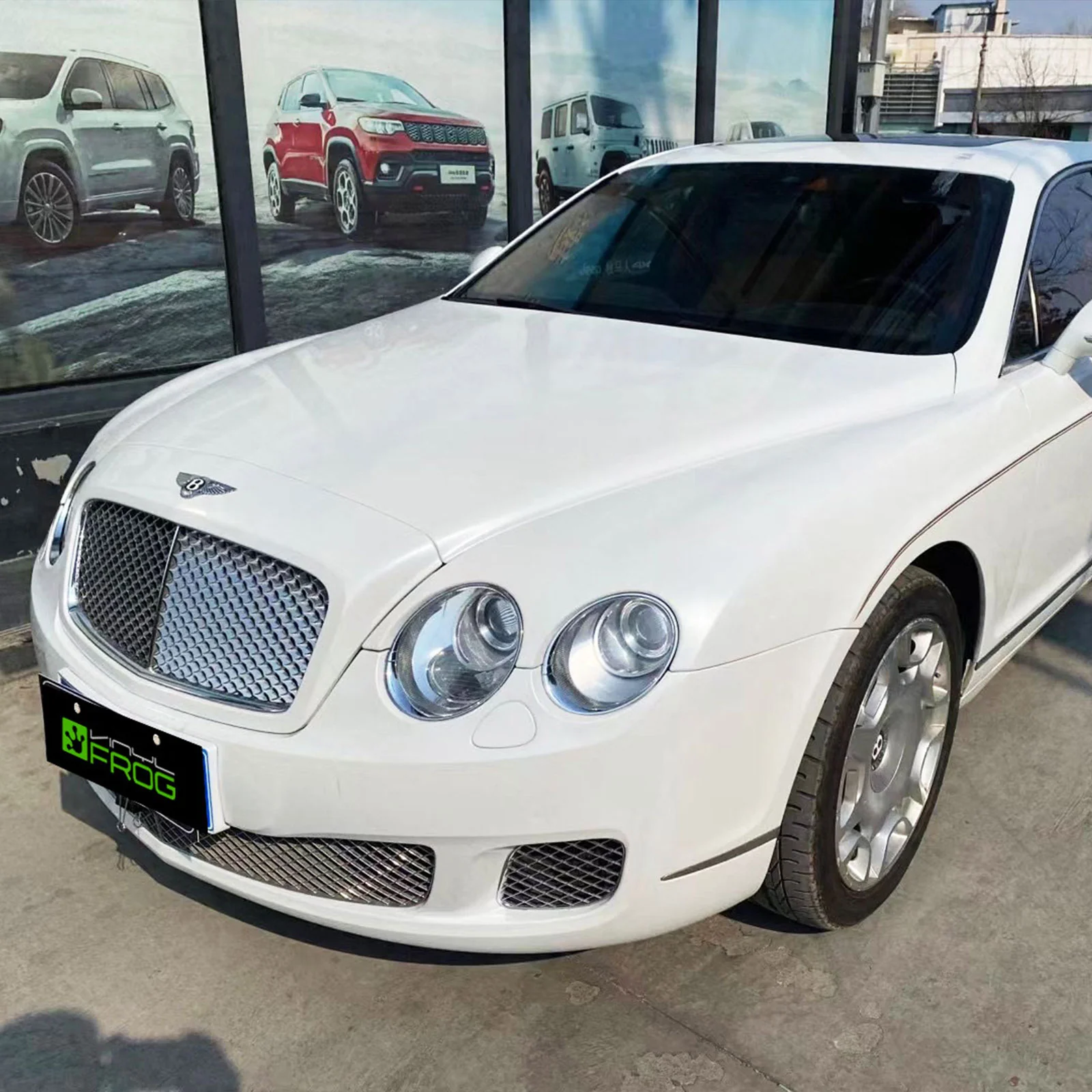 Glossy Pearl White Color PPF (Paint Protection Film) - Image 2
