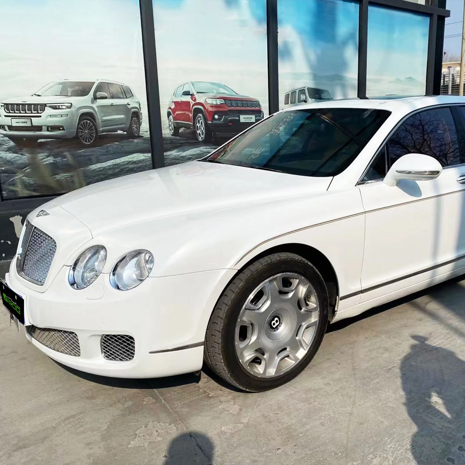 Glossy Pearl White Color PPF (Paint Protection Film) - Image 4