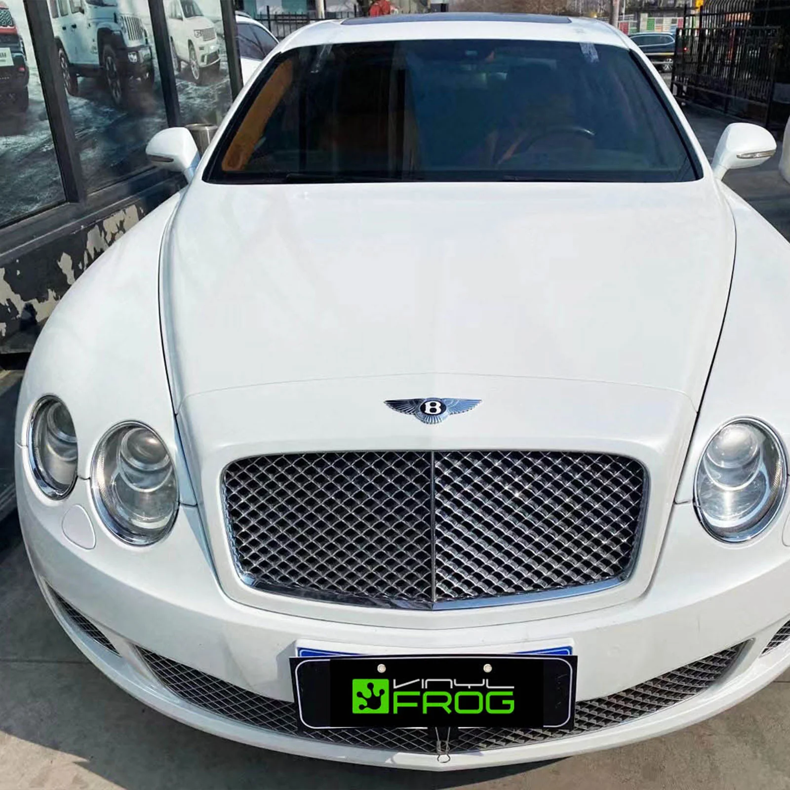 Glossy Pearl White Color PPF (Paint Protection Film) - Image 5