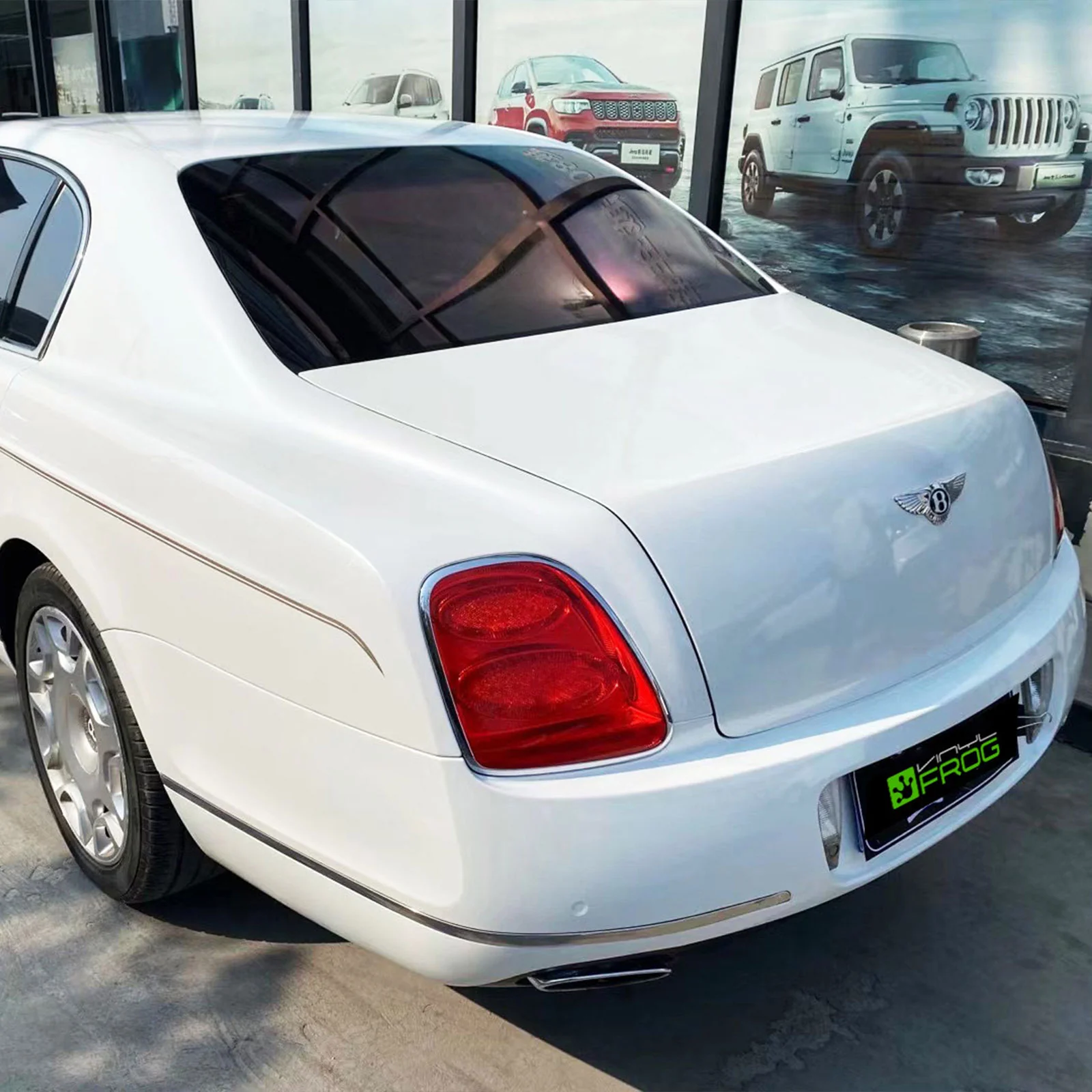 Glossy Pearl White Color PPF (Paint Protection Film) - Image 6