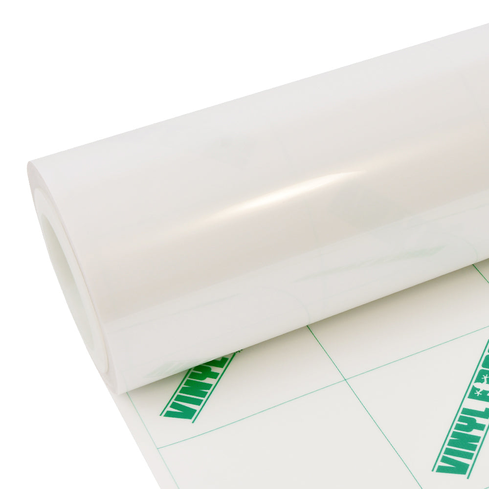 Glossy Pearl White Vinyl Wrap - Image 5