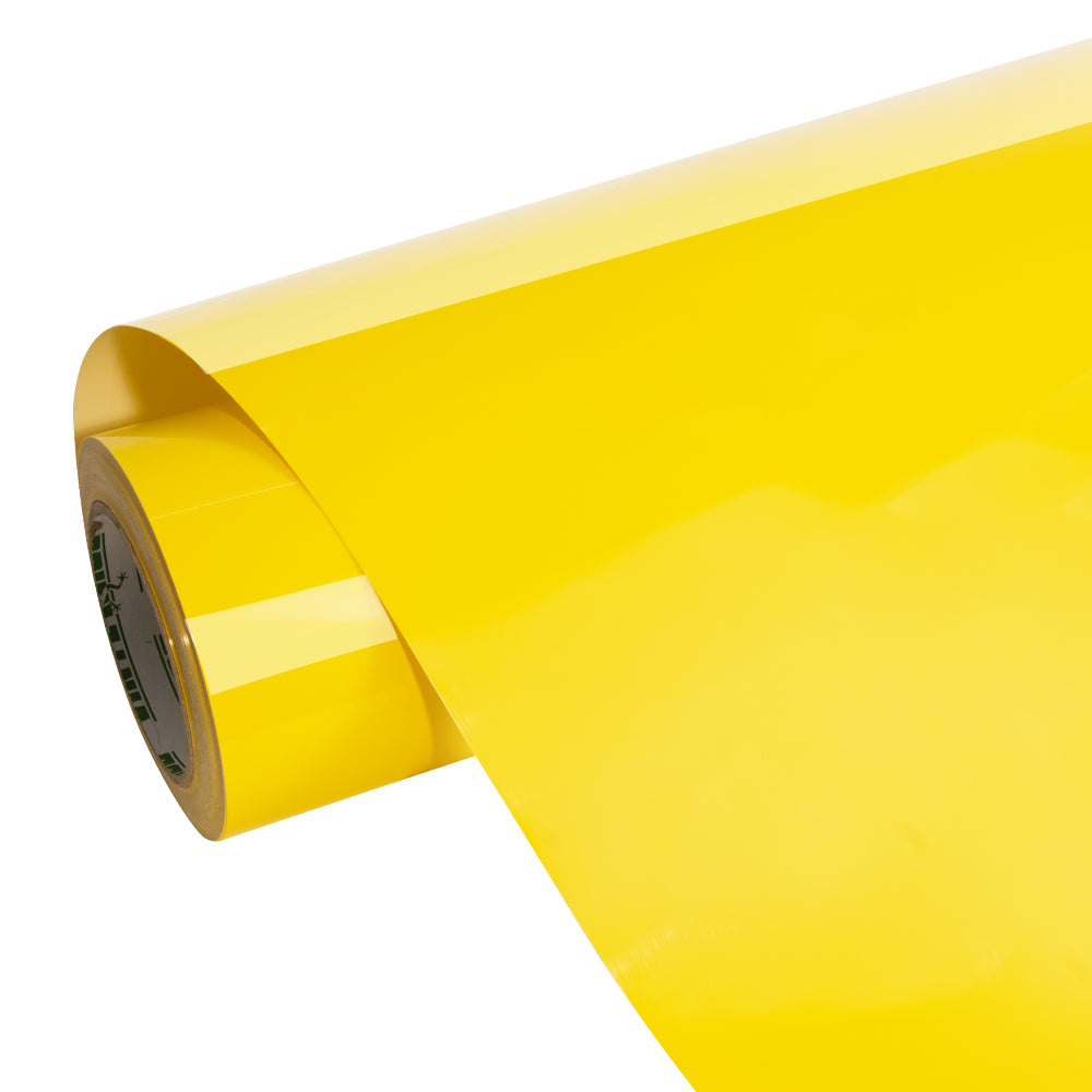 High Glossy Racing Yellow Vinyl Wrap - Image 7