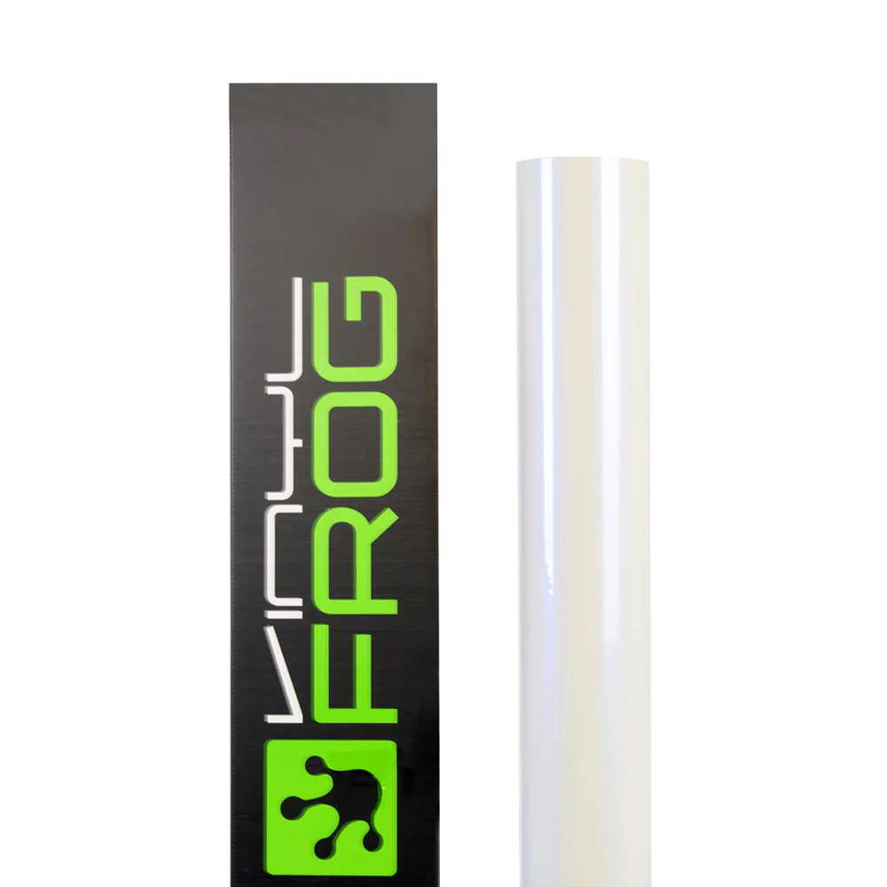 Glossy White Blue Vinyl Wrap - Image 11