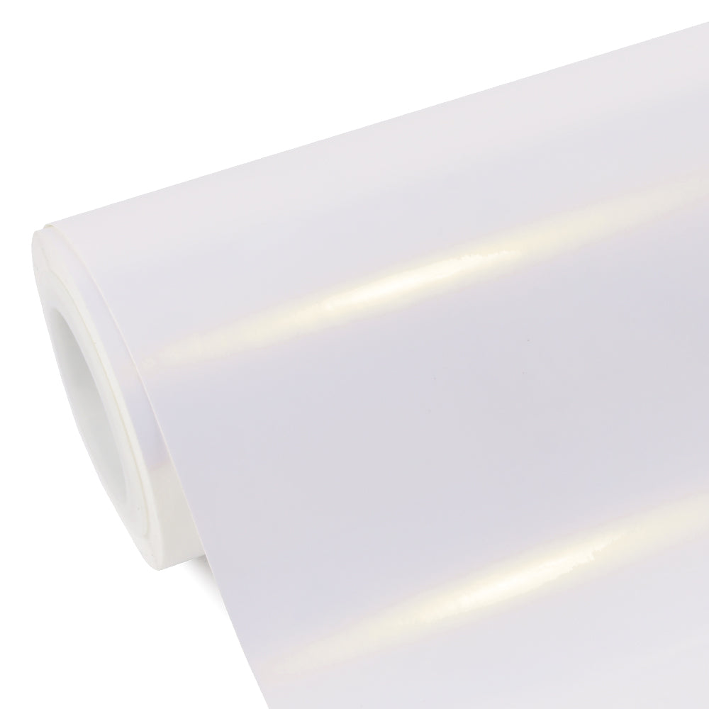 Glossy White Gold Vinyl Wrap - Image 11