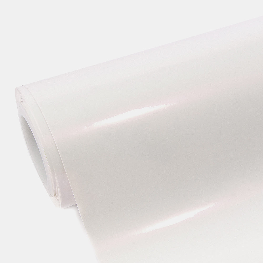 Glossy White Purple Vinyl Wrap - Image 4