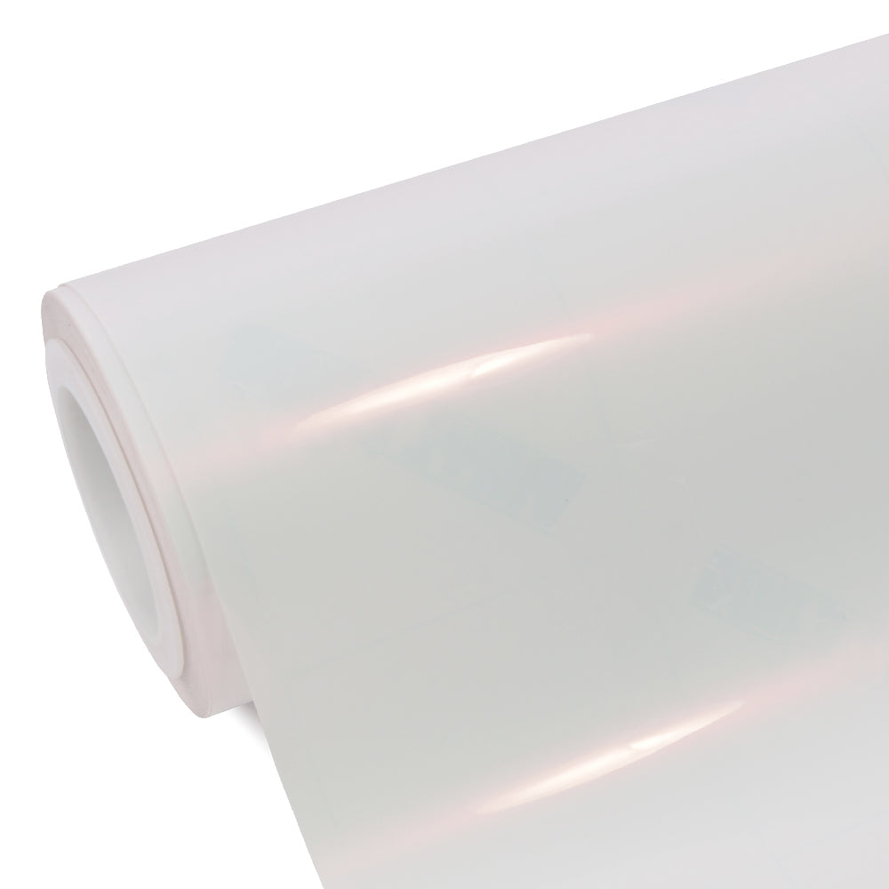 Glossy White Red Vinyl Wrap - Image 9