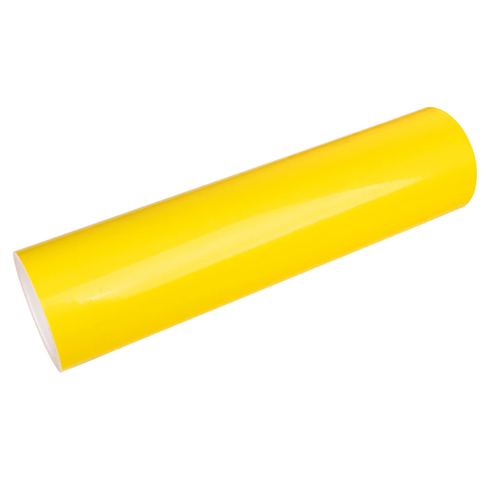 Golden Yellow Headlight Film with Air Channel Paper Liner - Image 14