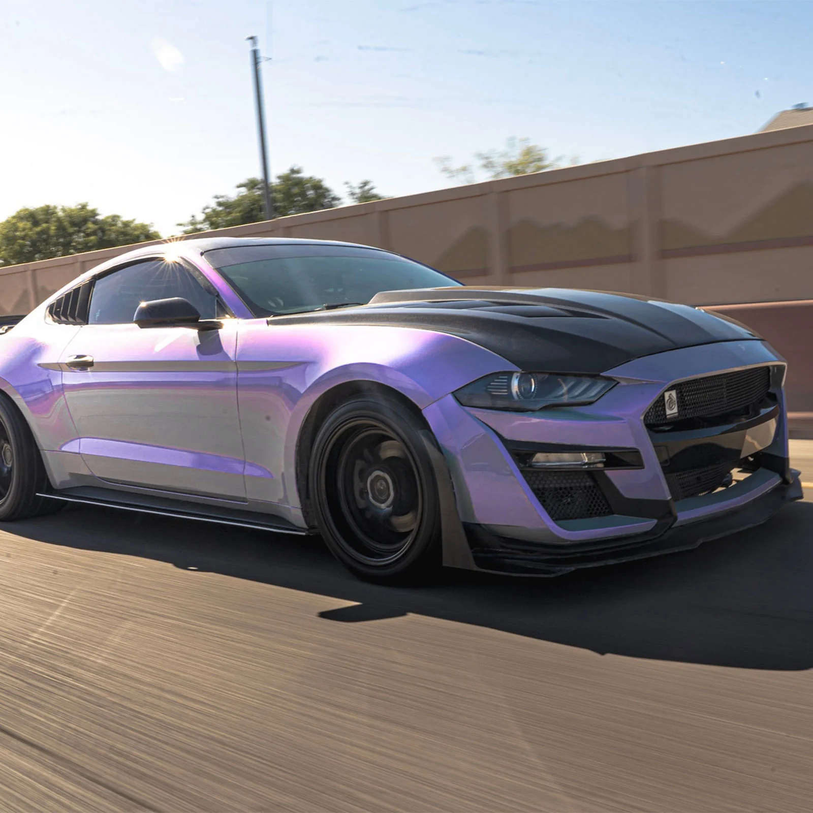 Candy Metallic Gray Purple Color PPF (Paint Protection Film) - Image 2