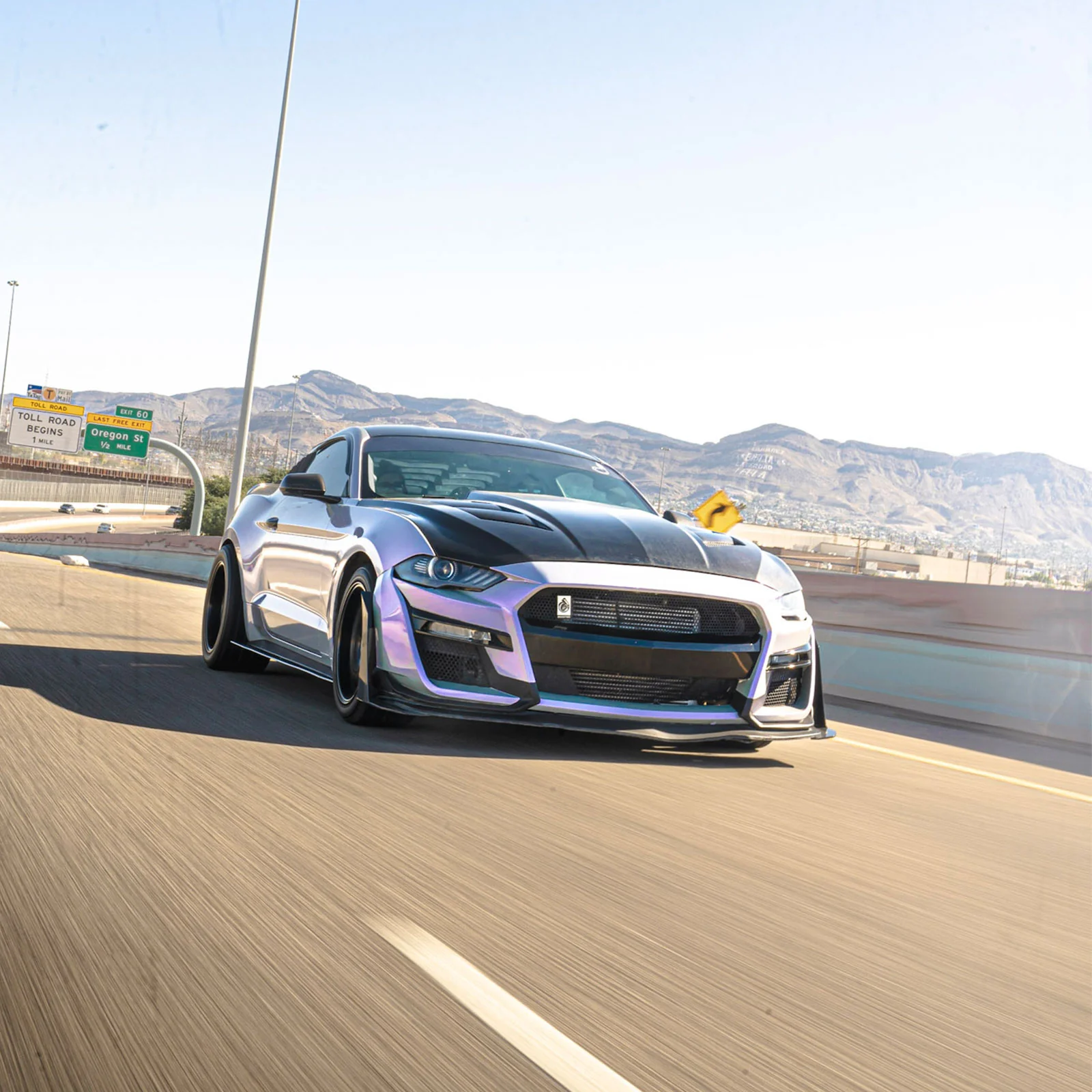 Candy Metallic Gray Purple Color PPF (Paint Protection Film) - Image 4