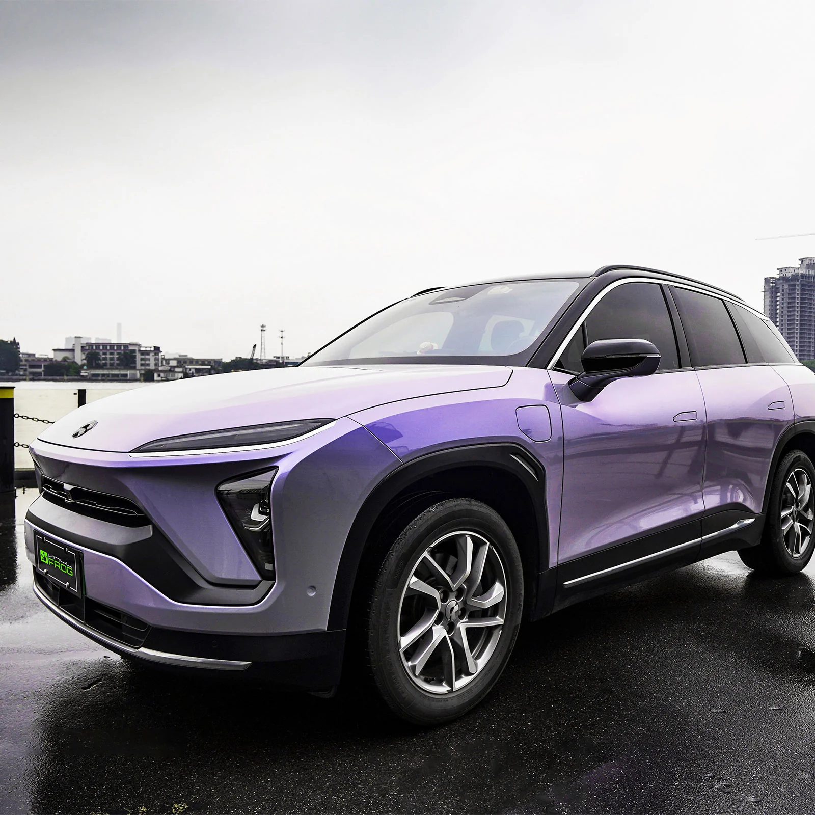 Candy Metallic Gray Purple Color PPF (Paint Protection Film) - Image 9