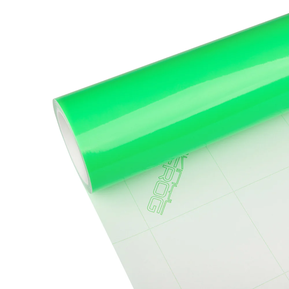 Green Headlight Film With Air Channel Paper Liner - Image 17
