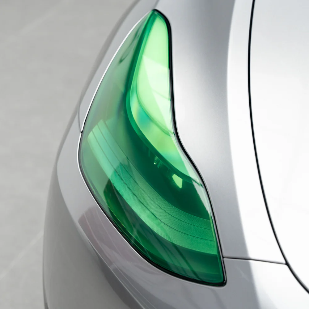 Green Headlight Film With Air Channel Paper Liner - Image 7