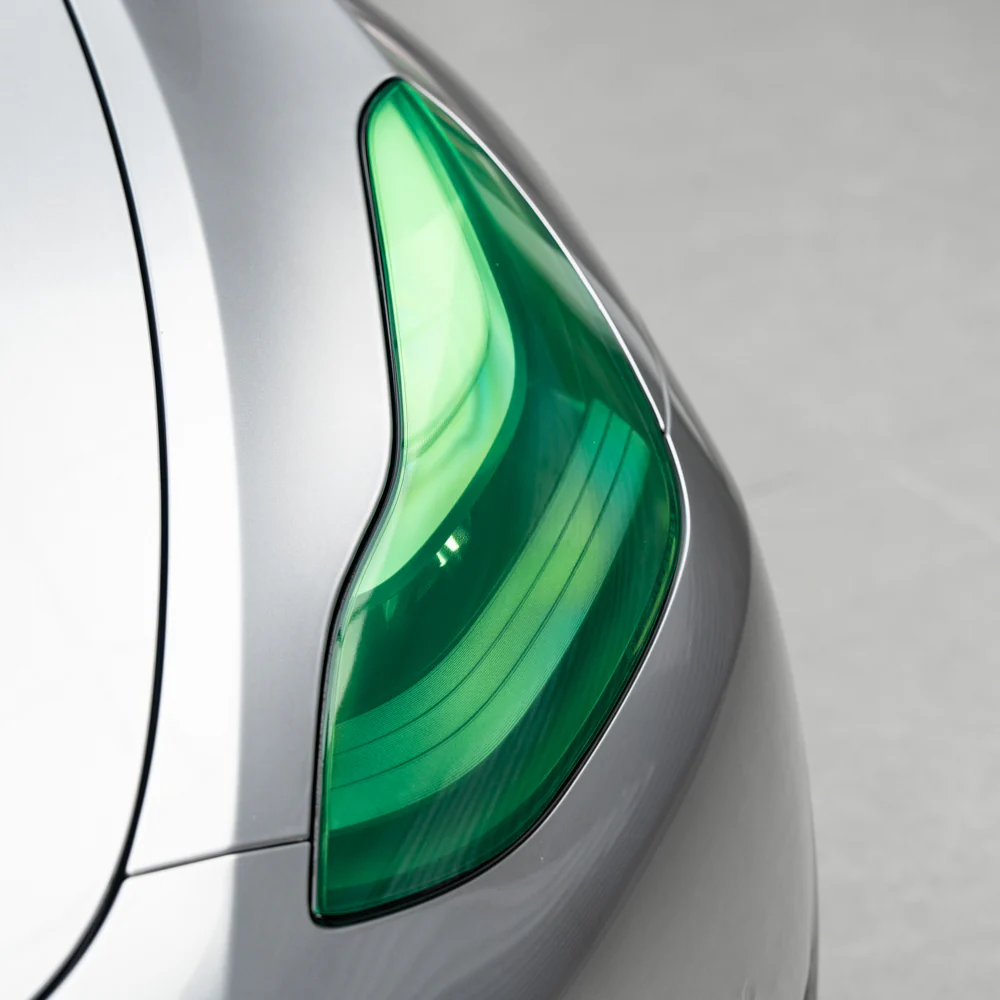 Green Headlight Film With Air Channel Paper Liner - Image 8