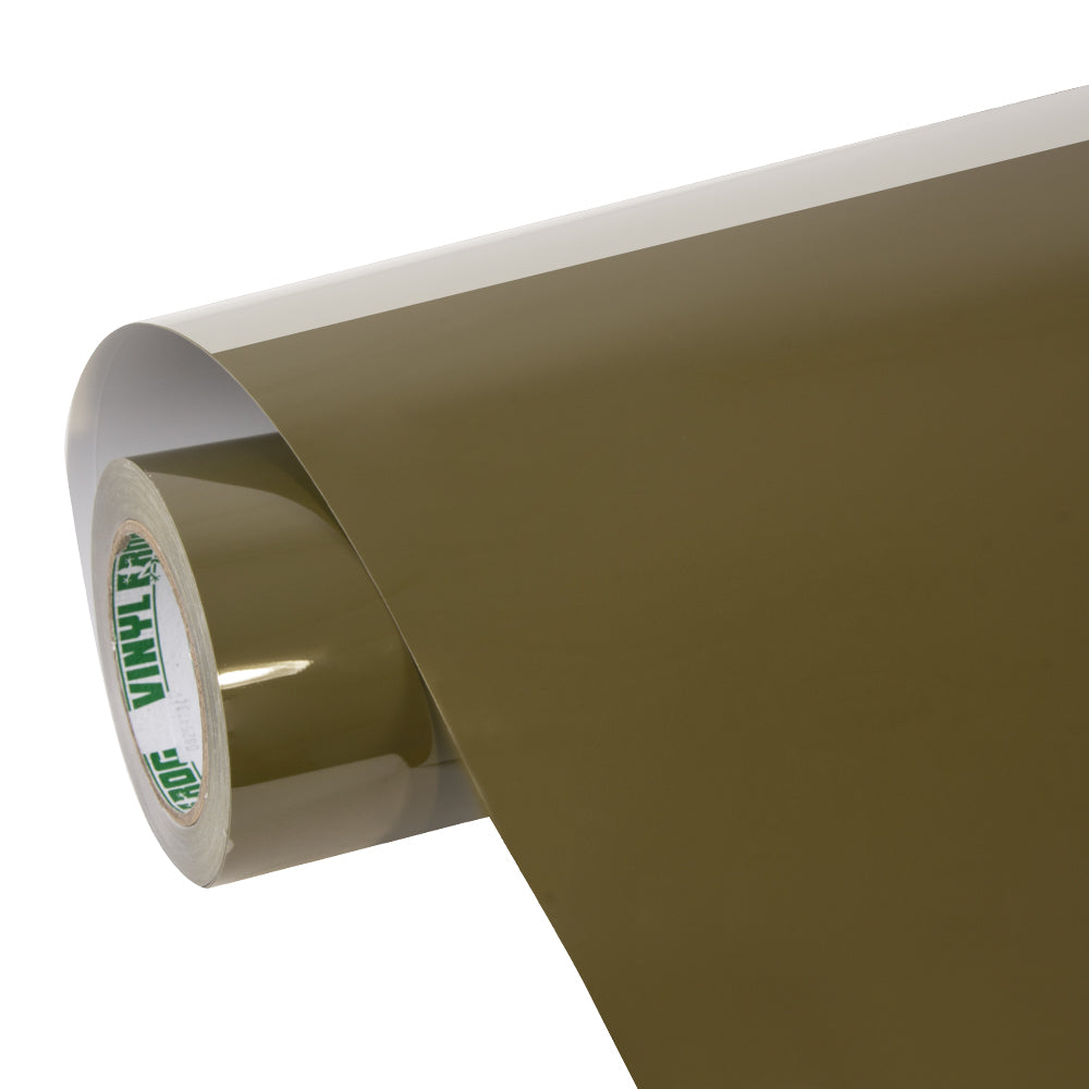 High Glossy Army Green Vinyl Wrap - Image 6
