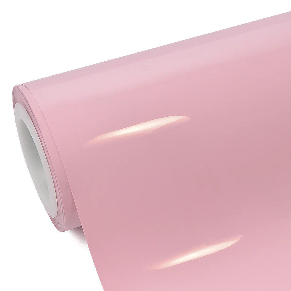 High Glossy Baby Pink Vinyl Wrap - Image 11