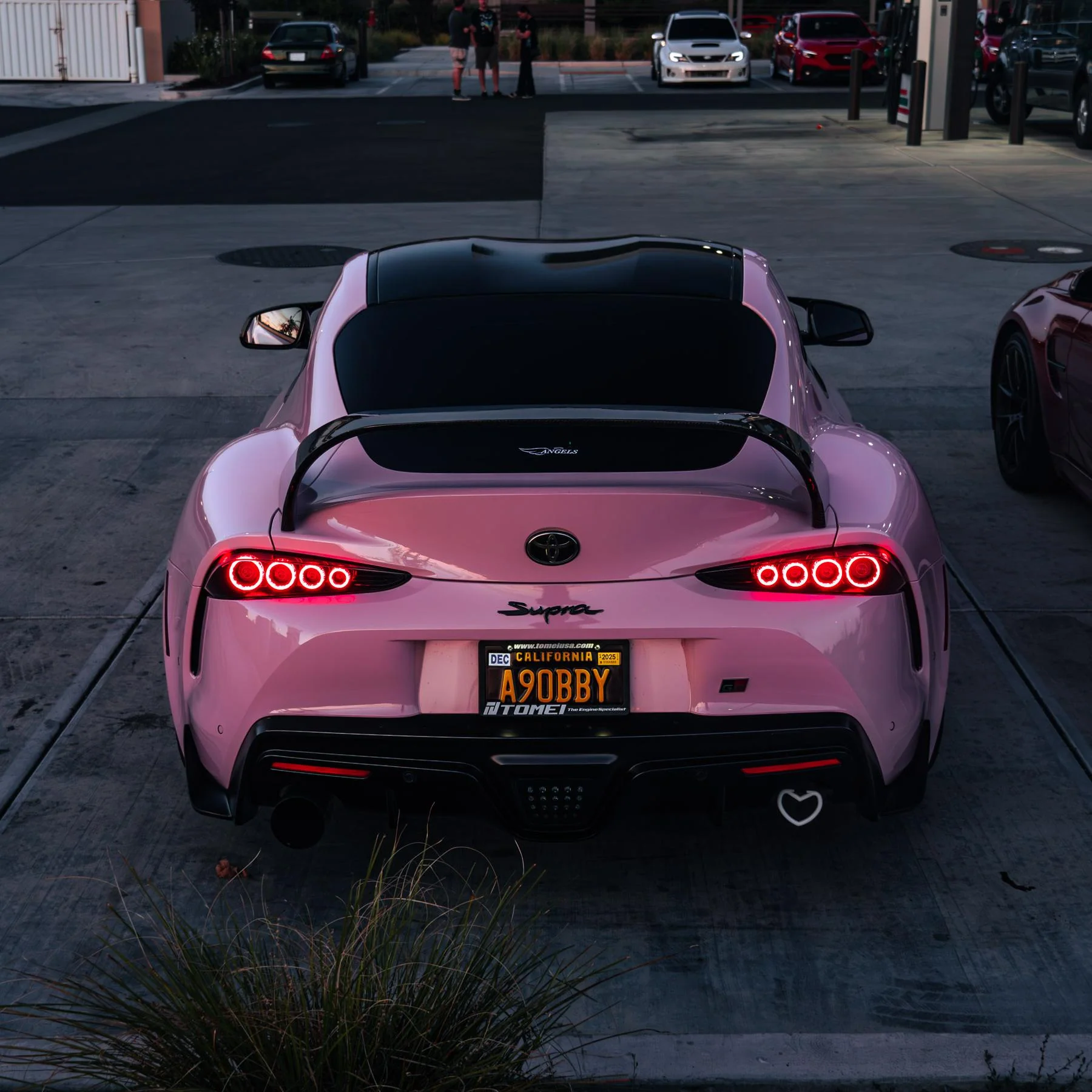 High Glossy Baby Pink Vinyl Wrap - Image 6