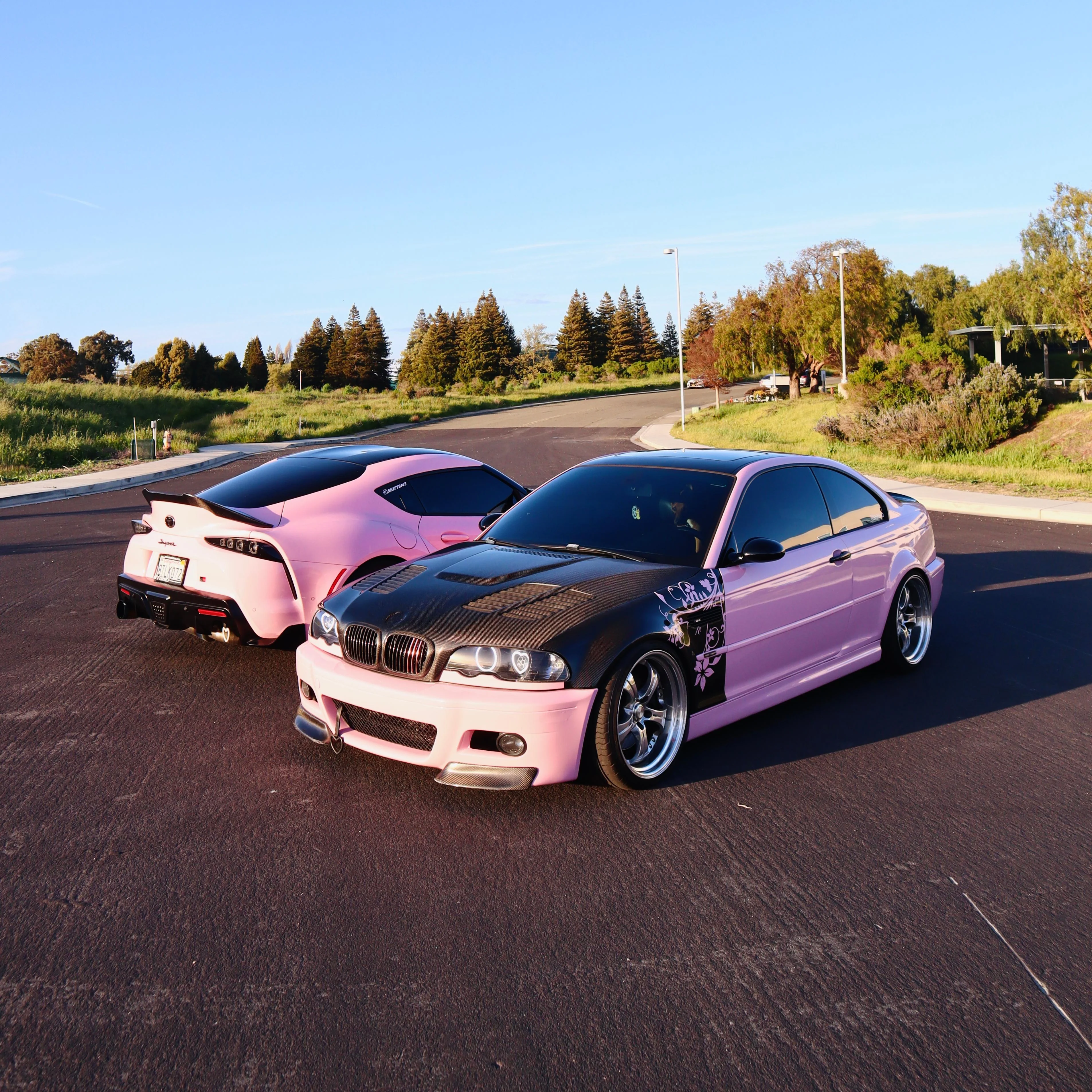 High Glossy Baby Pink Vinyl Wrap - Image 8