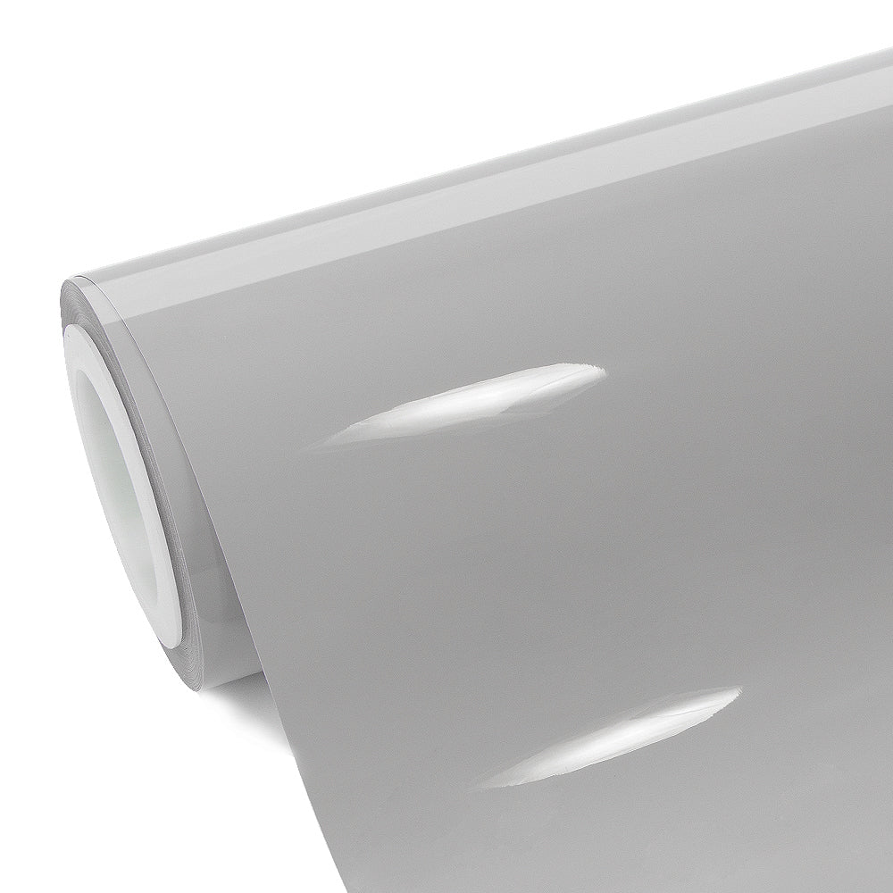 High Glossy Bright Gray Vinyl Wrap - Image 7
