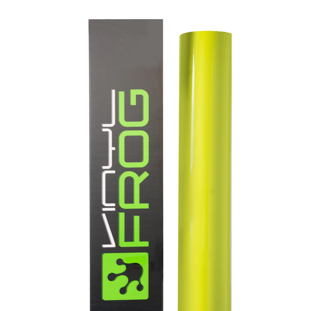 High Glossy Chartreuse Yellow Vinyl Wrap - Image 10
