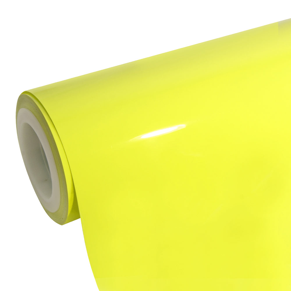 High Glossy Chartreuse Yellow Vinyl Wrap - Image 7