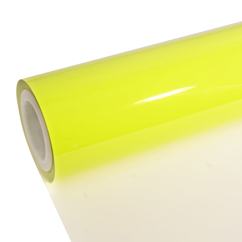 High Glossy Chartreuse Yellow Vinyl Wrap - Image 8